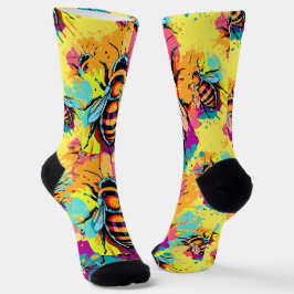 Calcetines de abejas ricas - Calcetines de abejas