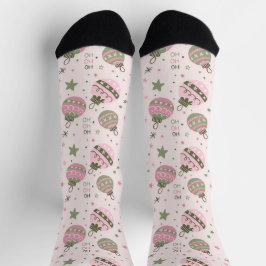 Calcetines de adorno de Navidad lindos