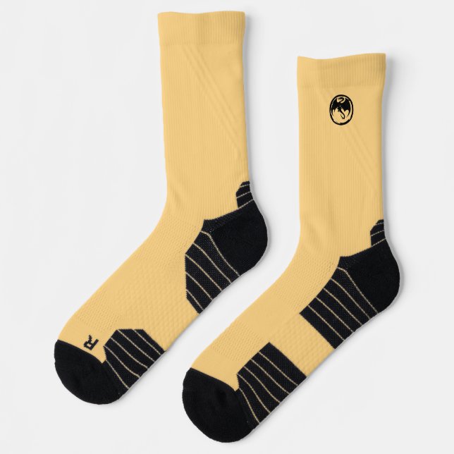 Calcetines de alto rendimiento de oro Black Dragon (Izquierda)