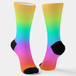 Calcetines de arcoiris pasteles