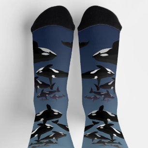 Calcetines de ballena orca - Personalizar