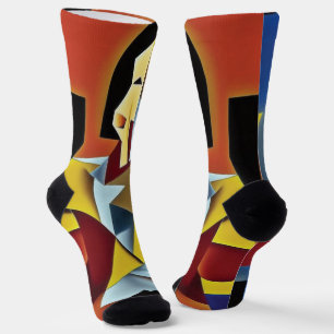 Calcetines de barman abstractos