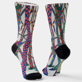 calcetines de bosque locos