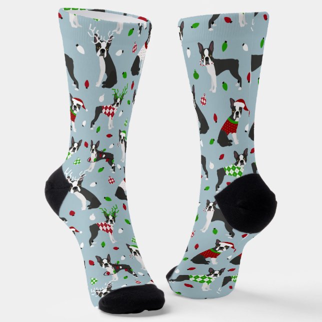 Calcetines de Boston Terrier (Angular)