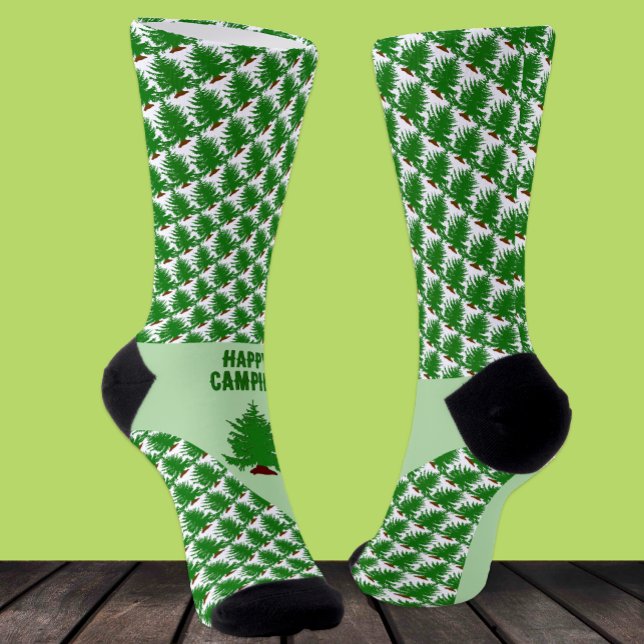 Calcetines de camping, calcetines de pino, bosque, (Subido por el creador)