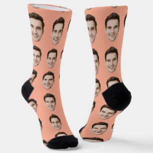 Calcetines de Cara Personalizados Foto Calcetines