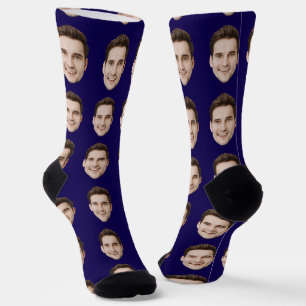 Calcetines de Cara Personalizados Foto Calcetines 