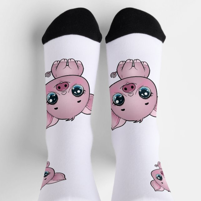 Calcetines de cerdito Todas las edades (Arriba)