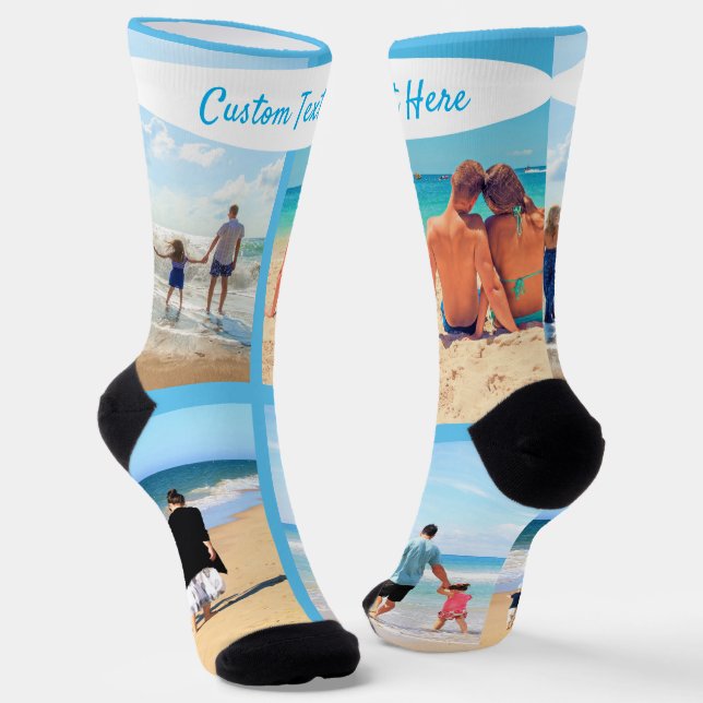 Calcetines de Colage de Fotos Personalizadas con t (Angular)