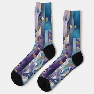 calcetines de colcha de patchwork