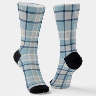 Calcetines De color gris claro con textura