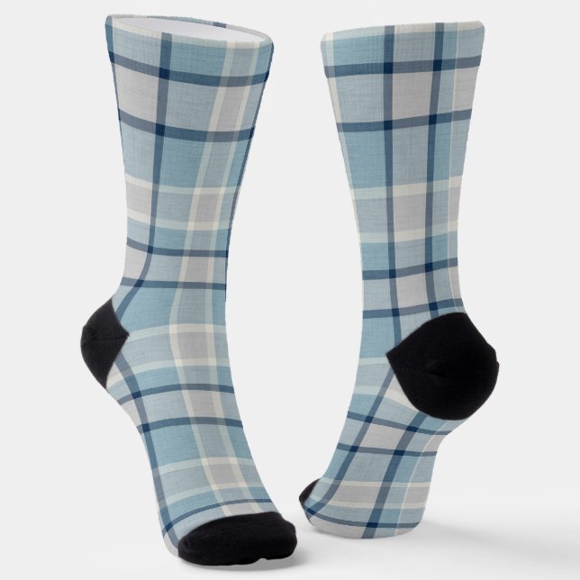 Calcetines De color gris claro con textura (Angular)