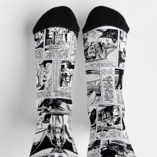 Calcetines de cómic de terror de la hija del vampi