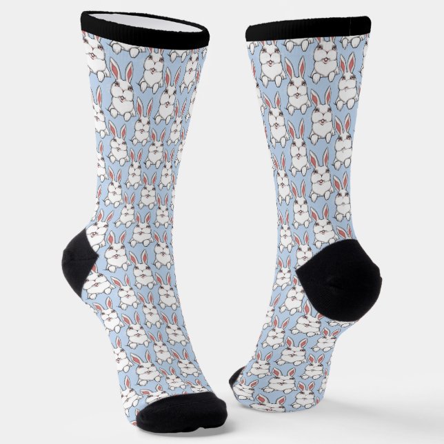 Calcetines de Conejo de Pascua Calcetines Festivos (Angular)