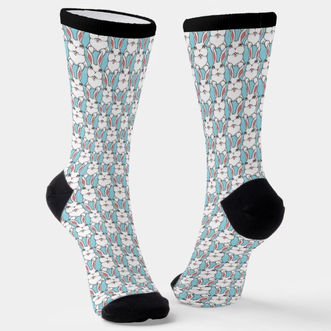 Calcetines de Conejo de Pascua Calcetines Festivos (Angular)