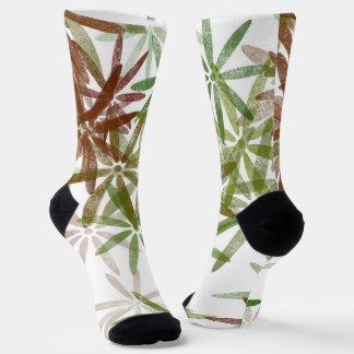 Calcetines de diseño de flores