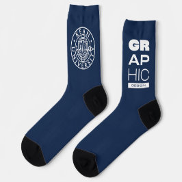 Calcetines de diseño gráfico de Kean MGC