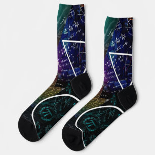 Calcetines de equipo de matemáticas