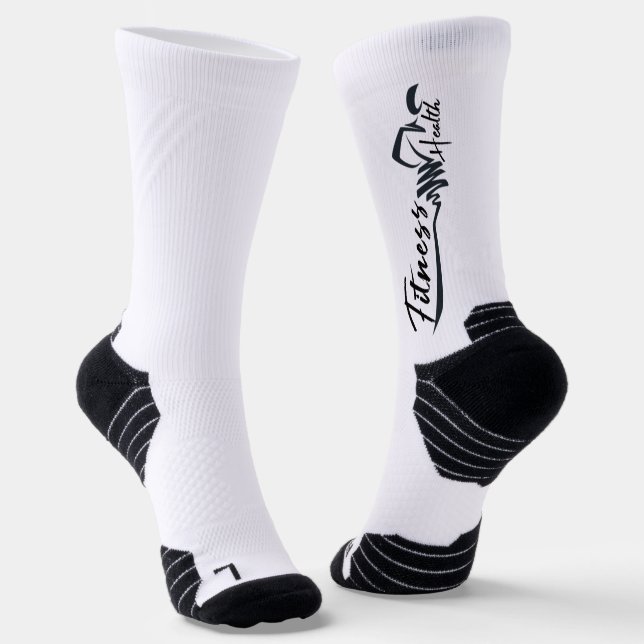 Calcetines de estampado integral para fitness (Angular)