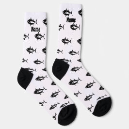 Calcetines de estilo atunero bigeye