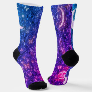 Calcetines de estrellas de la luna - Confort Celes