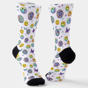 Calcetines de fiesta con emojis