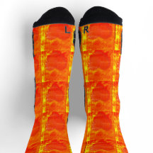 Calcetines de Flaming Heart Valentine