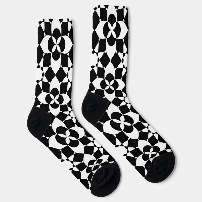 calcetines de flores y estrellas (Derecha)