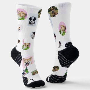 Calcetines de fotos de personalizados con mascotas