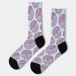 Calcetines de fresa de lavanda