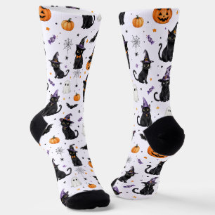 Calcetines de gato de Halloween lindos Regalo pa