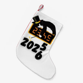 Calcetines de gato feliz año nuevo