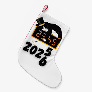 Calcetines de gato feliz año nuevo