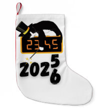 Calcetines de gato feliz año nuevo