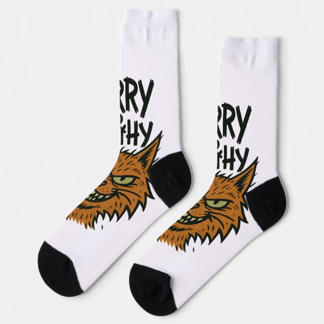 Calcetines de gato "furtivos y sucios" (Izquierda)