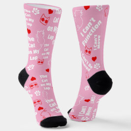 Calcetines de gato personalizados para amantes de 