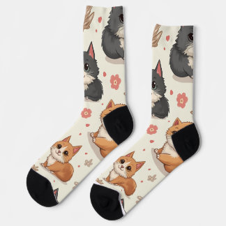 Calcetines de gatos.