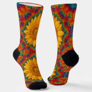 Calcetines de Girasol Caleidoscopio