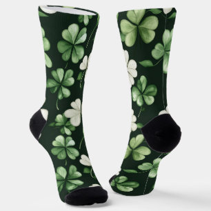 Calcetines de golf de trébol del día de San Patric