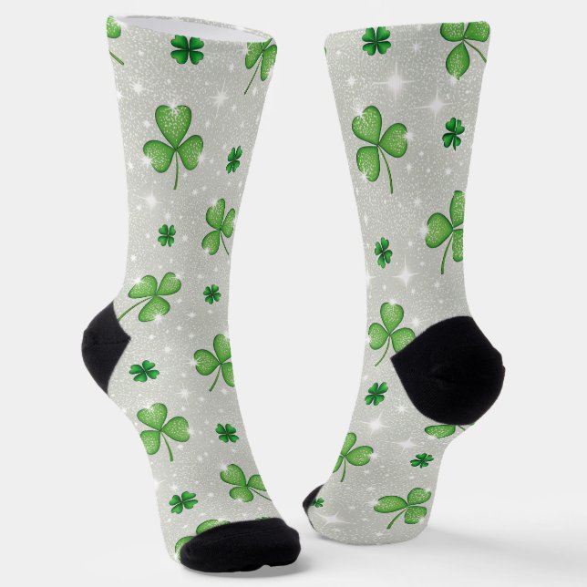 Calcetines de golf Shamrock para mujeres (Angular)