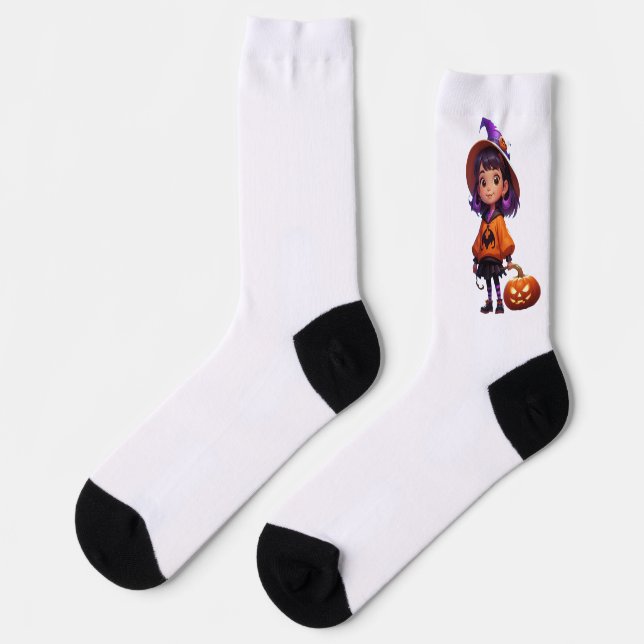 Calcetines de Halloween (Izquierda)