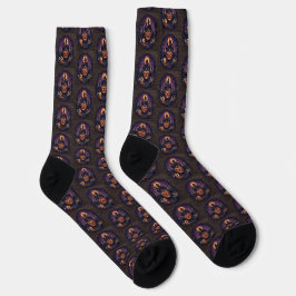 Calcetines de Halloween de Mansión Embrujada