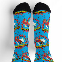 Calcetines de Hanukkah "Super Judah"