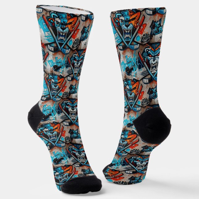 Calcetines de Hockey para Hombres (Angular)