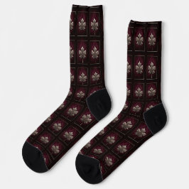 Calcetines de hojas de arce