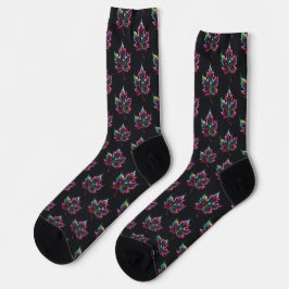 Calcetines de hojas de arce