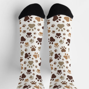 Calcetines de huellas de patas