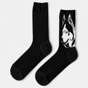 Calcetines de Husky Siberiano Personalizar Calceti