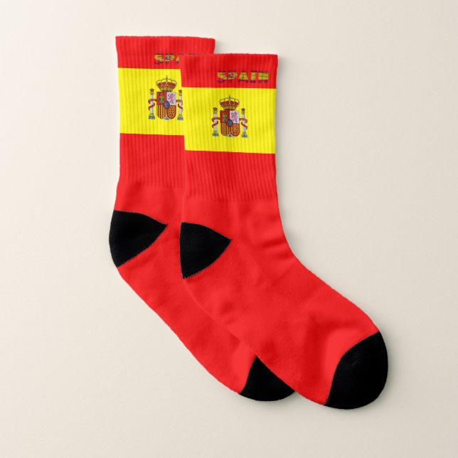 Calcetines de la bandera española (Par)