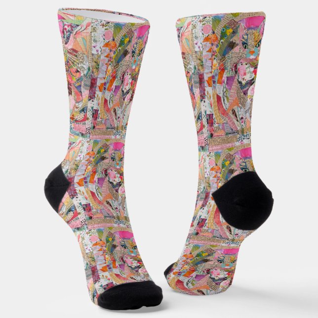 Calcetines de la colección de papel de gato (Angular)